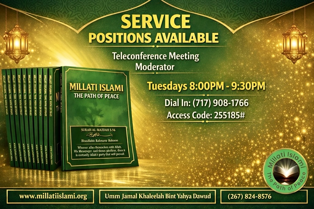 Service Positions Open