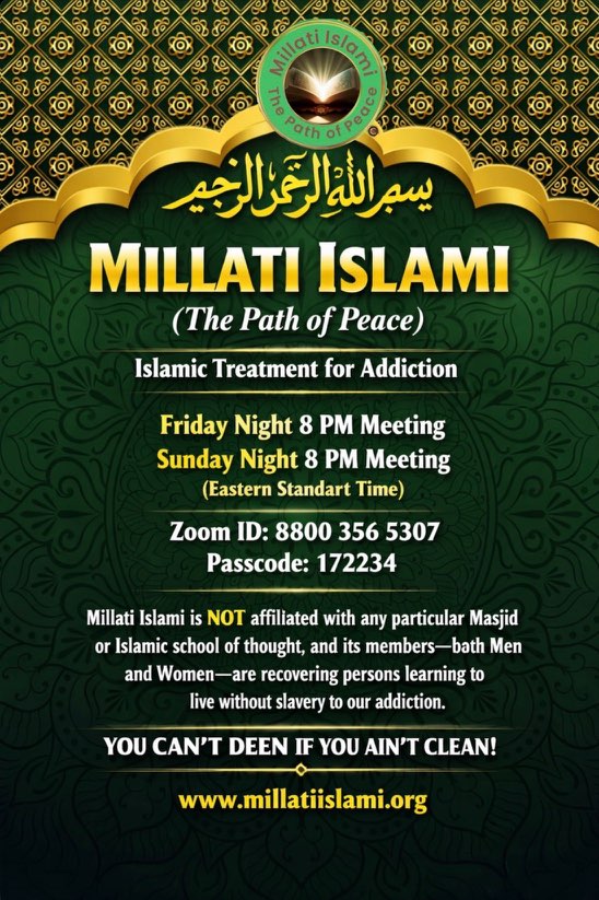 Friday and Sunday Zoom Meetings