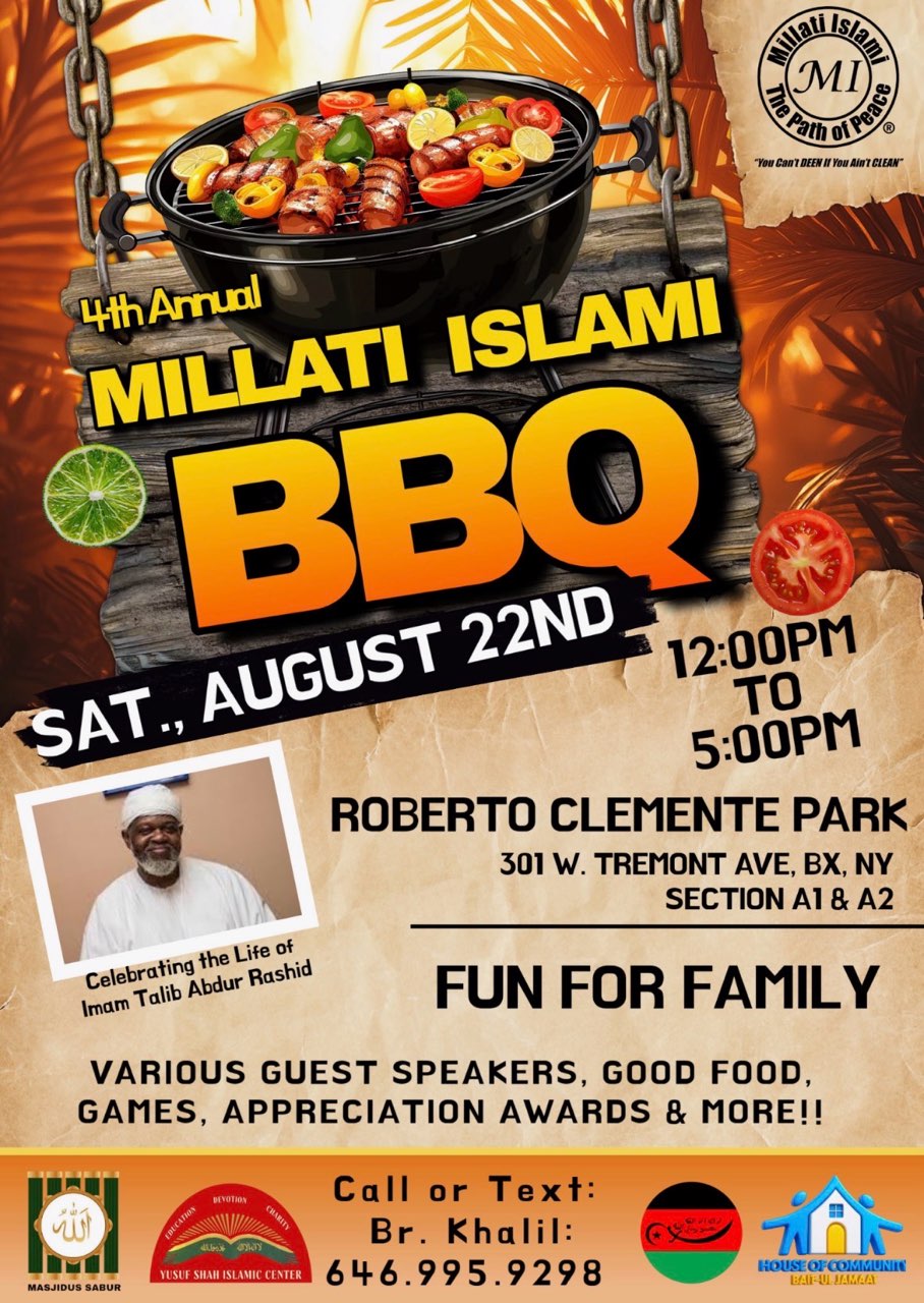 4th Annual Millati Islami BBQ